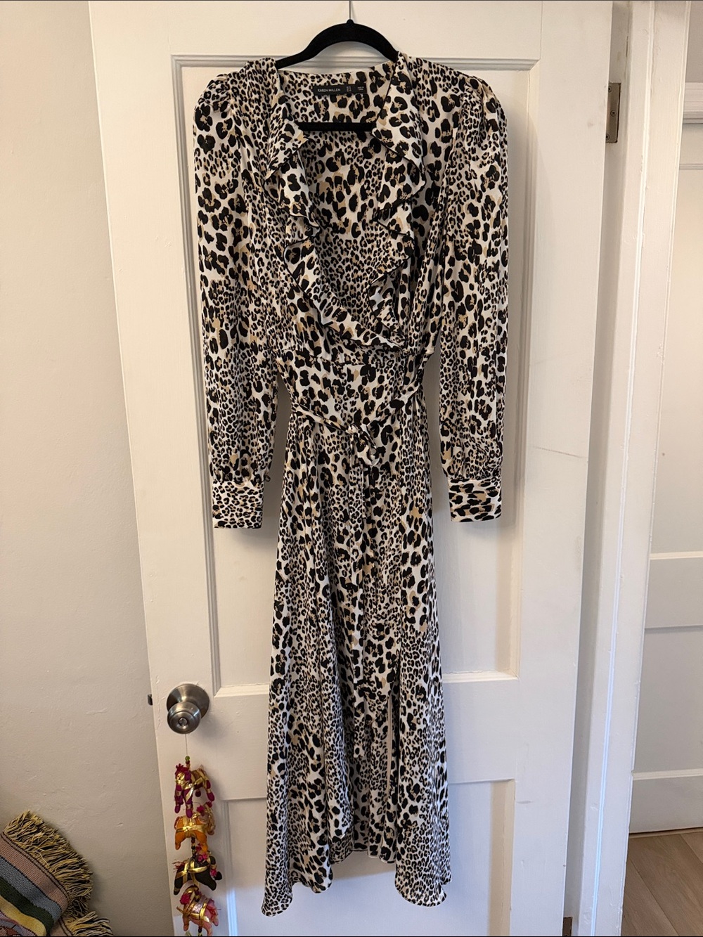 Karen Millen Leopard Print Wrap Dress